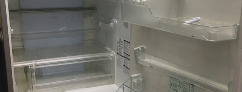パナソニック製の冷蔵庫を回収