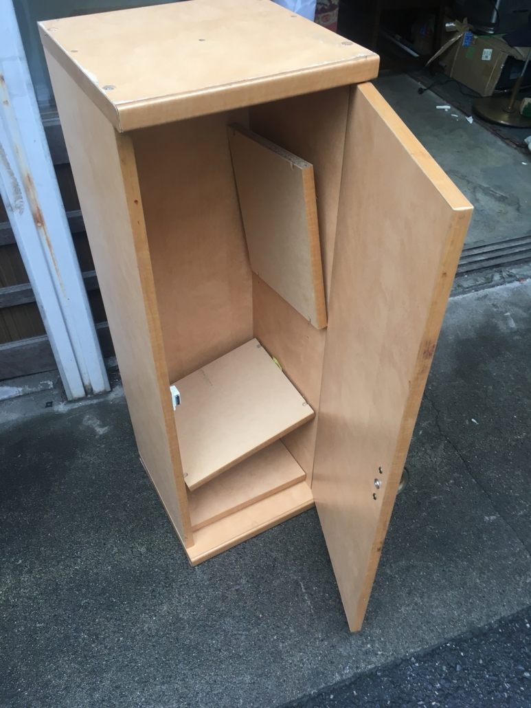 木製の収納ボックス