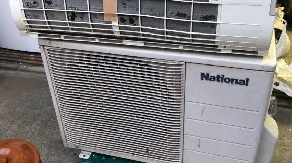 ナショナル製の家庭用エアコン