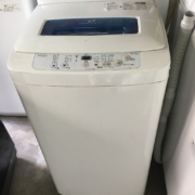 ハイアール製の洗濯機