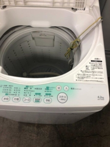 洗濯機の型番