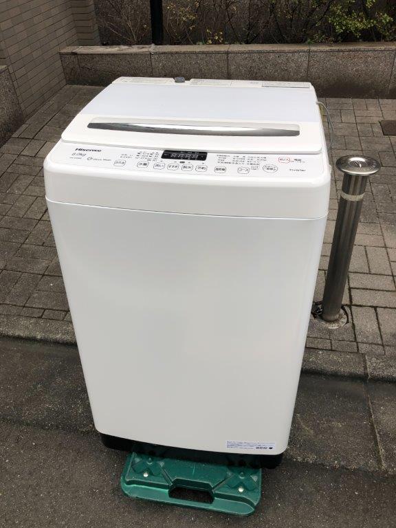 ハイセンス製の洗濯機「HW-DG80B」