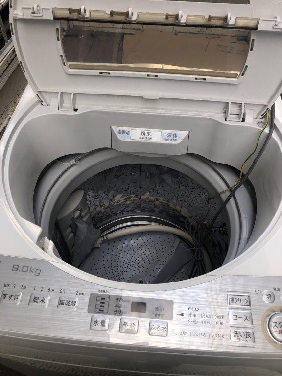 洗濯機のステンレス漕