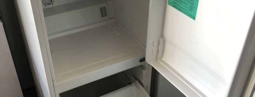 2ドア冷蔵庫（ハイアール）