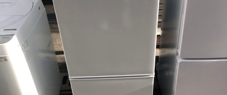 ニトリ製2ドア冷凍冷蔵庫Nグラシア106Lの外観写真｜草加市柿木町で回収した冷蔵庫