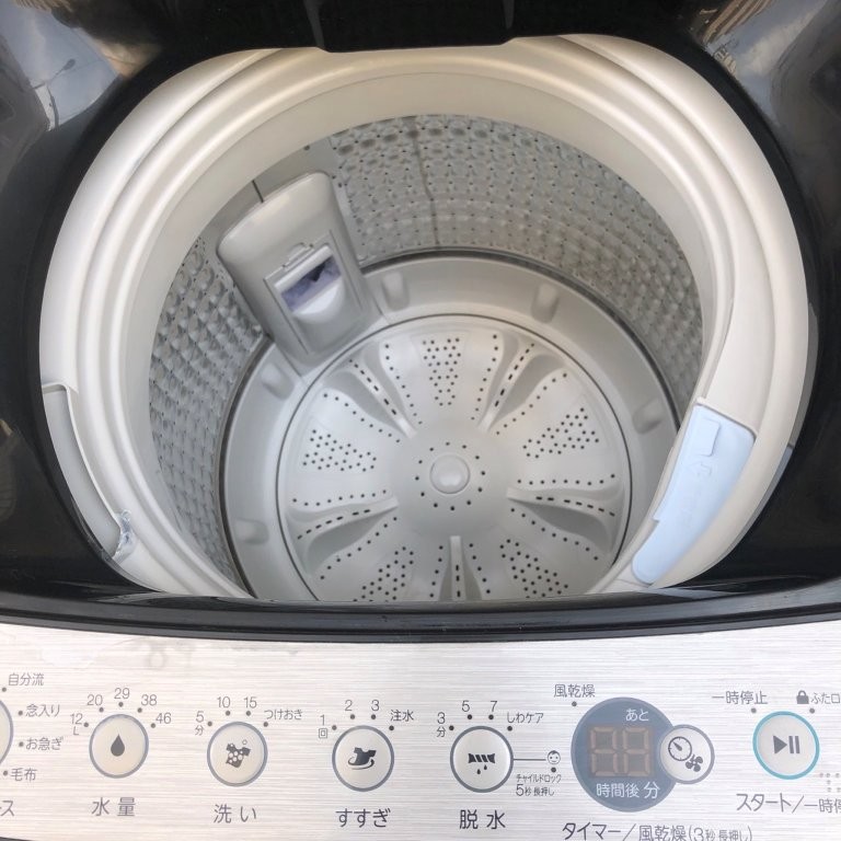 ハイアールJW-XP2C55Fの操作パネル部分の詳細