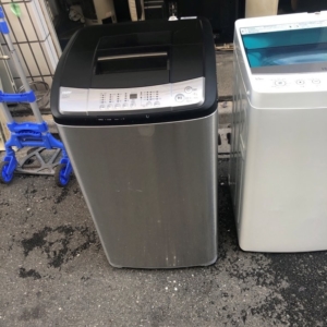 東京都三鷹市北野 Haier JW-XP2KD55E 5.5kg 2019年製 本体正面外観写真