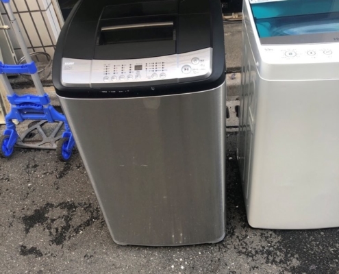 東京都三鷹市北野 Haier JW-XP2KD55E 5.5kg 2019年製 本体正面外観写真
