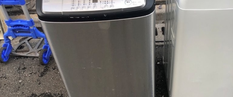 東京都三鷹市北野 Haier JW-XP2KD55E 5.5kg 2019年製 本体正面外観写真