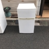 東京都武蔵野市御殿山 冷蔵庫回収 Haier JR-N85B 85L 2018年製 正面外観